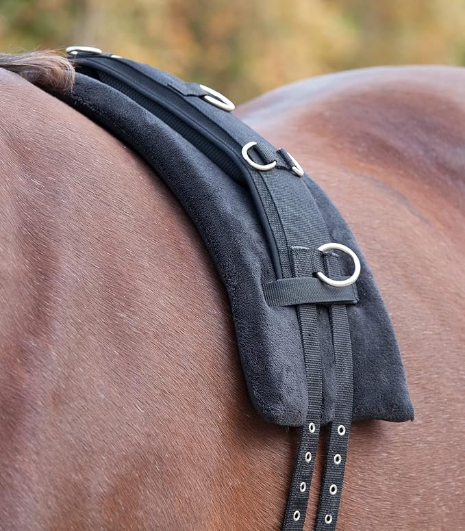 Longiergurt Unterlage schwarz