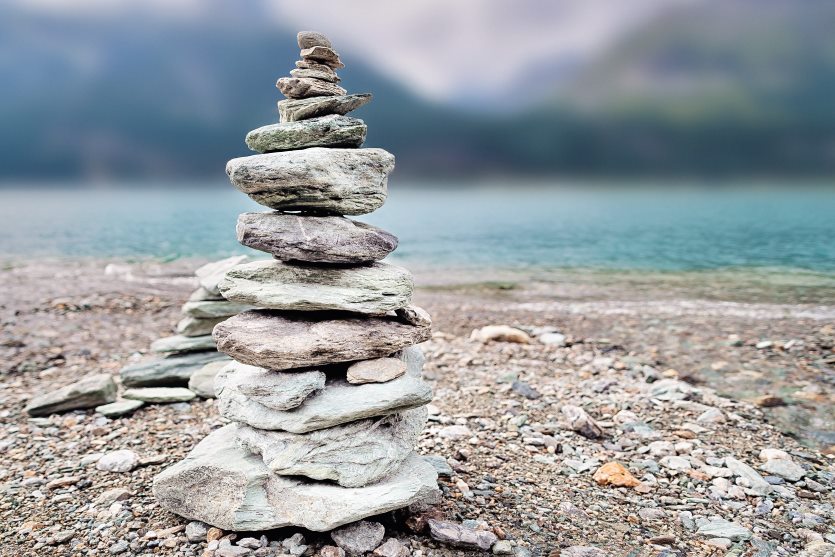 spoga horse creator days 2026 Janina Budde - Steine aufgestapelt zu einem Turm als Zeichen für Resilienz